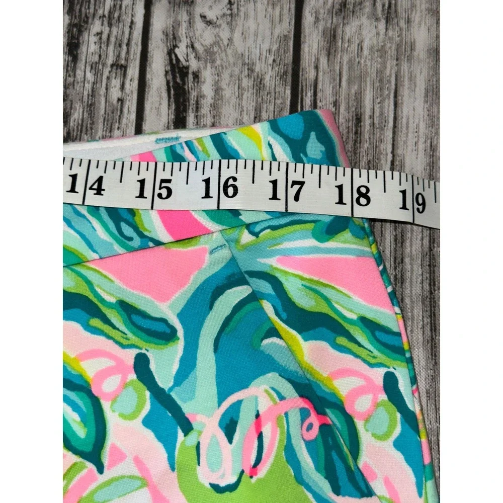 Lilly‎ Pulitzer Callahan Knit Shorts One In A Mellon Stretch Size 14